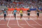 Warren Weir wins the 200 metres,  2013 IAAF Diamond League, Sainsbury's Anniversary Games, Queen Elizabeth Olympic Park, London.